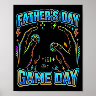 Poster Dia dos Pais, Dia de Jogo