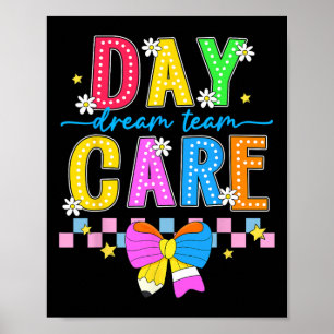 Poster Dia dos Professores de Creche Prestador de Serviço