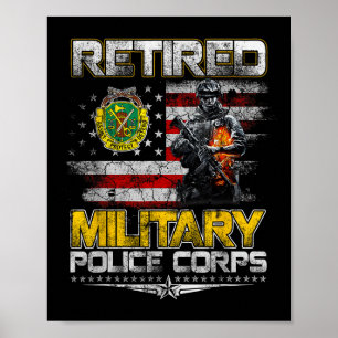 Poster Dia dos Veteranos de Piolho Militar Aposentado Mem