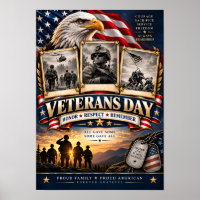 Dia dos Veteranos Honra Respeito Lembrança Patriót