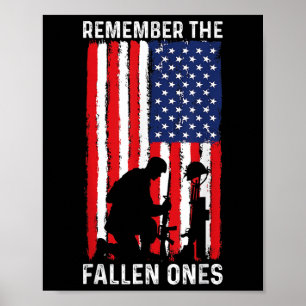 Poster Dia dos Veteranos O Patriota Caído Veterano Patrió