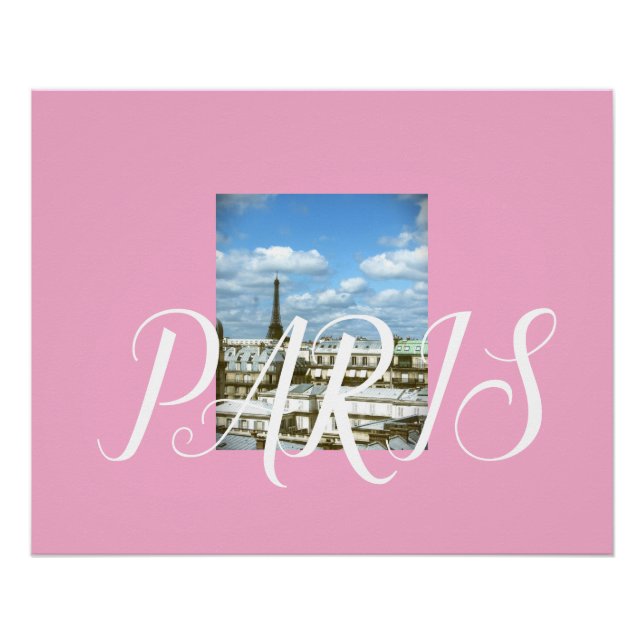 Pôster Dia em Paris  (Frente)