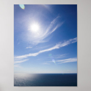 Poster Dia ensolarado do Lago Michigan