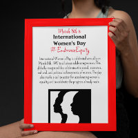 Dia Internacional da Mulher é 8 de março