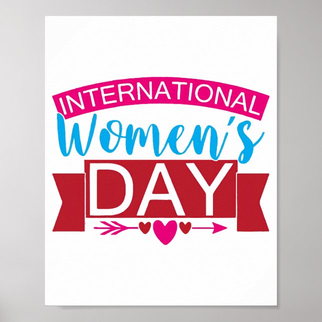 Poster Dia Internacional das Mulheres (Frente)
