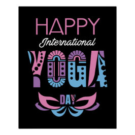 Pôster Dia Internacional do Ioga