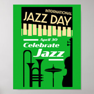Poster Dia Internacional do Jazz 30 de abril
