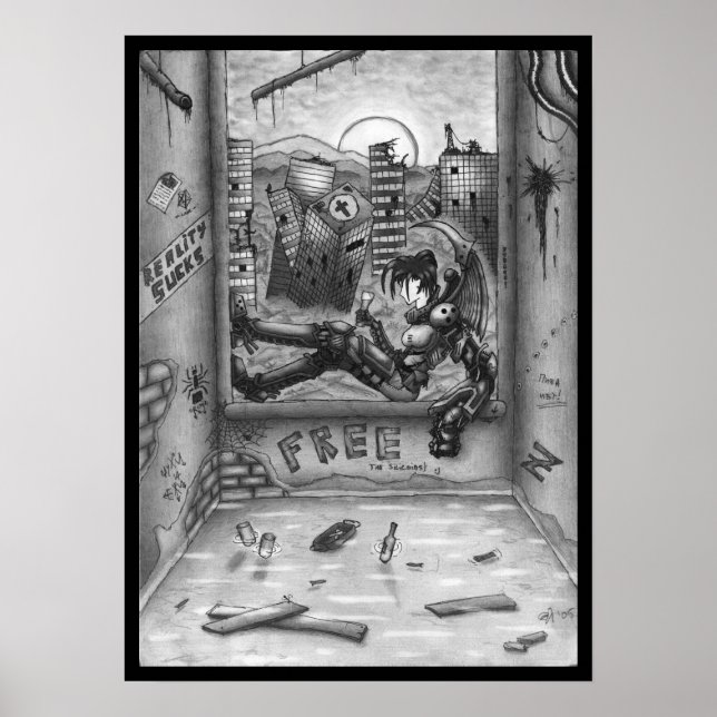 Pôster Dia lento (Frente)