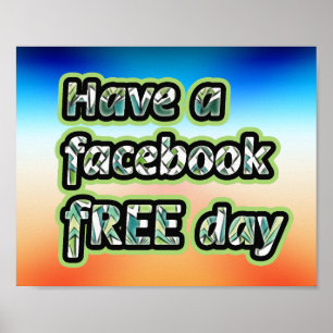 Poster Dia Livre do Facebook 