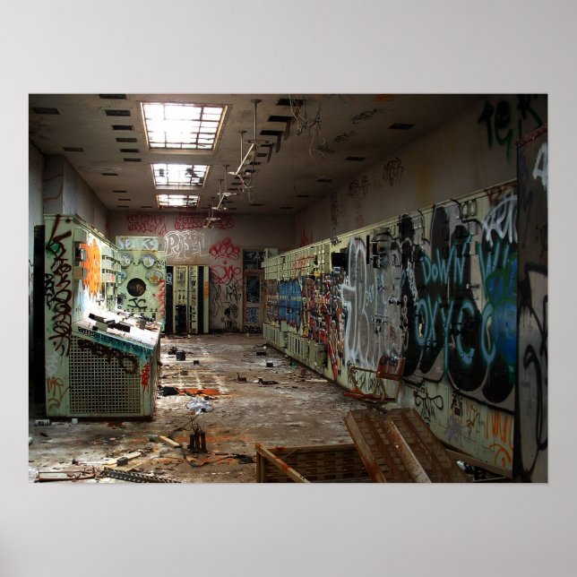 Pôster Dia Mau No Escritório (Frente)