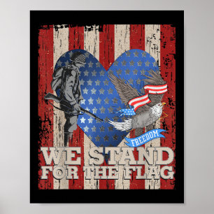 Poster Dia Memorial E Americano Patriótico Para Militares