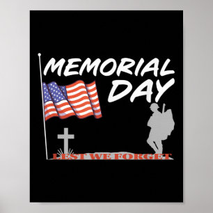 Poster Dia Memorial - Para Não Esquecermos de _ Patriótic