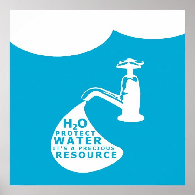 Poster Dia Mundial da Água (Frente)