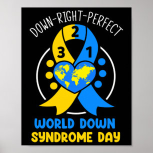 Poster Dia Mundial da Conscientização sobre a Síndrome de