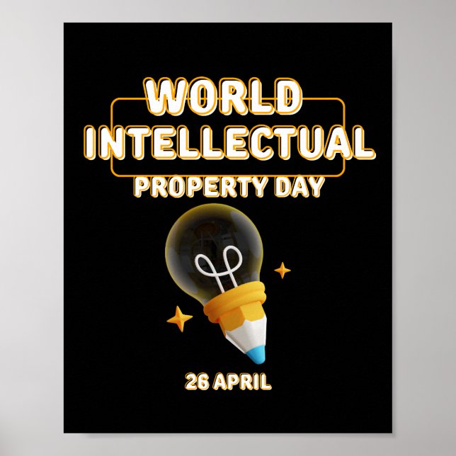 Poster Dia Mundial da Propriedade Intelectual (Frente)