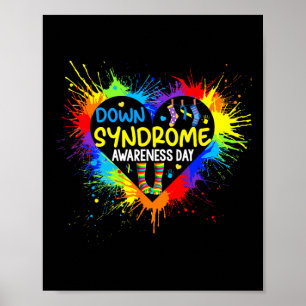 Poster Dia Mundial da Síndrome de Down 3 21 Coração Apoio