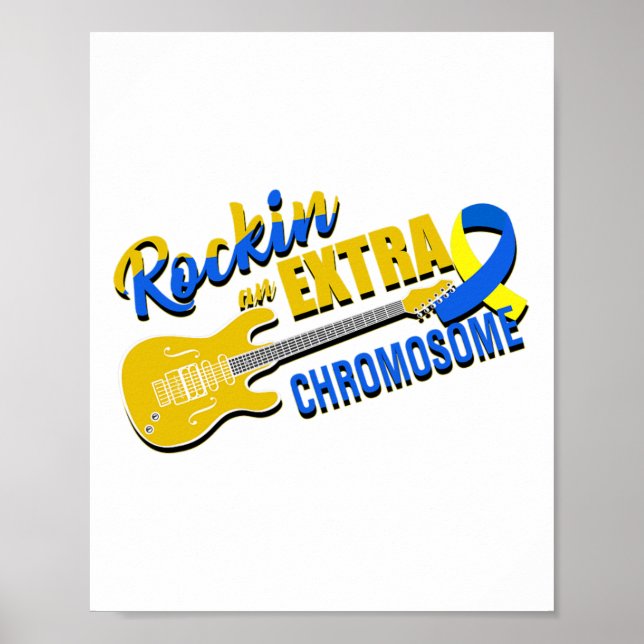 Poster Dia Mundial da Síndrome de Down Para Combater Idei (Frente)