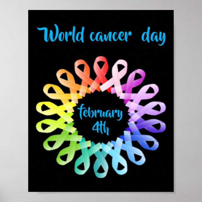 Poster Dia Mundial do Cancer (Frente)