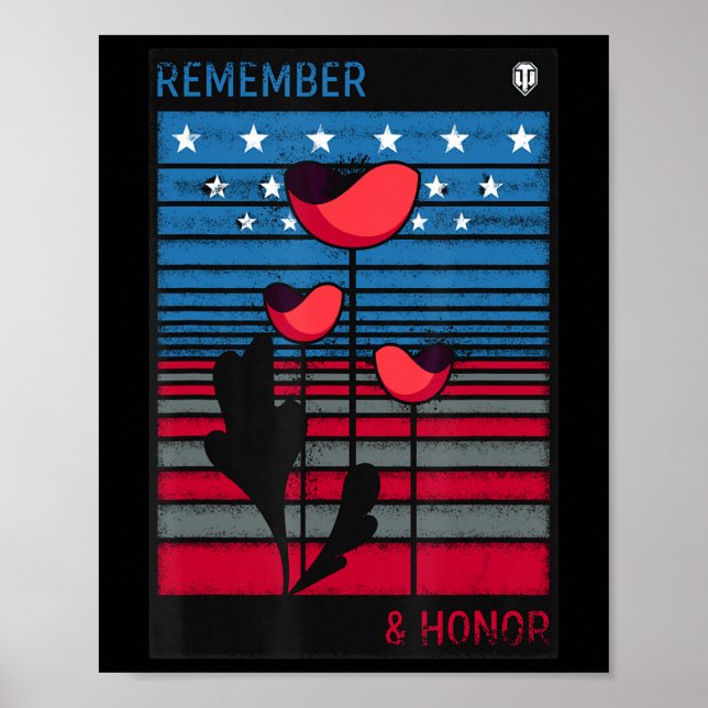 Poster Dia Mundial dos Tanques Memorial "Lembrar e Ho (Frente)
