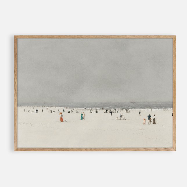 Poster Dia na praia. Vintage (Criador carregado)