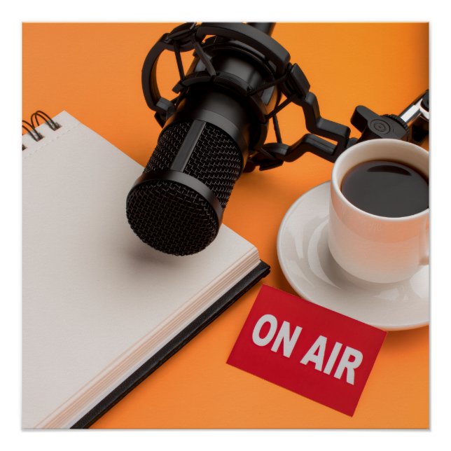 Pôster Dia Nacional da Rádio (Frente)