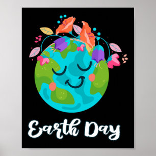 Poster Dia Nacional da Terra Feliz Dia da Terra Abril 25