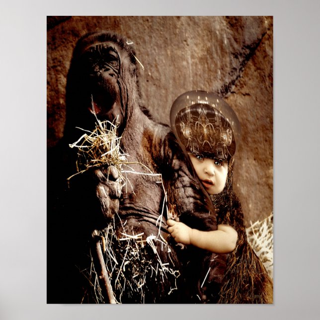 Pôster Dia no Zoológico (Impressão) (Frente)