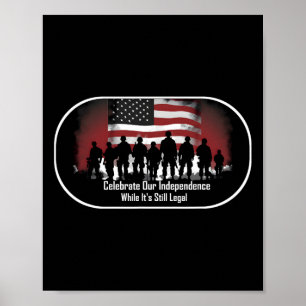 Poster Dia Orgulhoso Americano