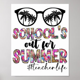 Poster Dia Passado Das Escolas Para O Teac De Verão
