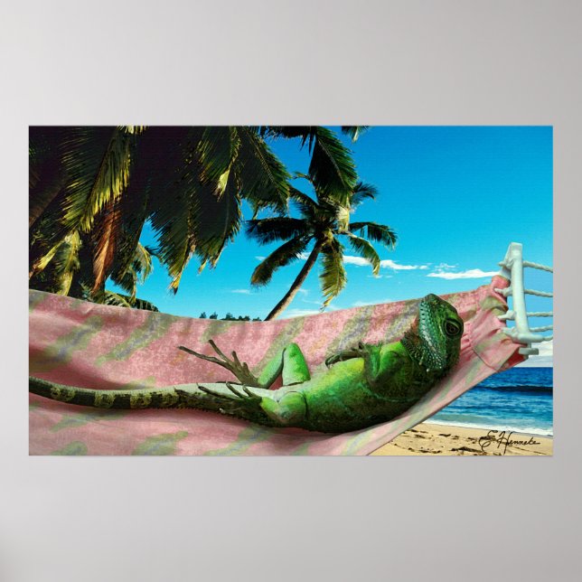 Poster Dia Preguiçoso (Frente)