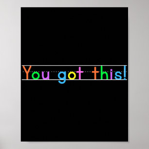 Poster Dia Que Você Tem Isso! Professor motivacional Estu