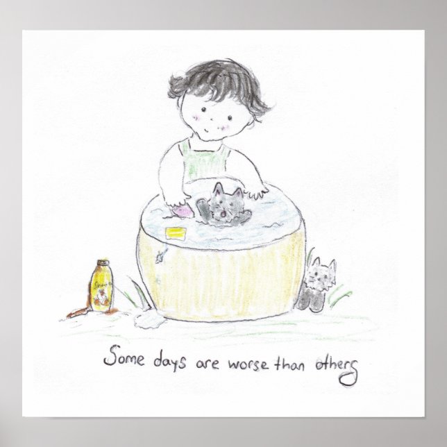 Pôster Dia ruim (Frente)