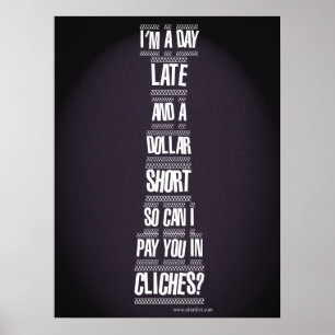 Pôster Dia tarde e um dólar curto