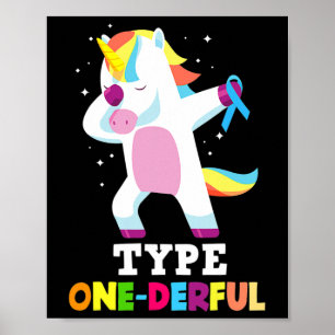 Poster Diabetes Diabéticos Tipo 1 Diabetes T1d Tipo Um Ma