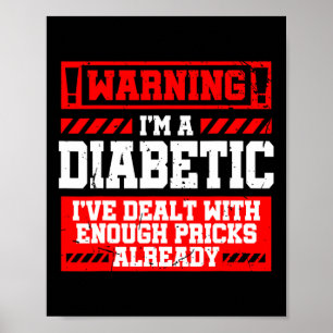 Poster Diabetes Difundidos Consciência Mês S Diabético