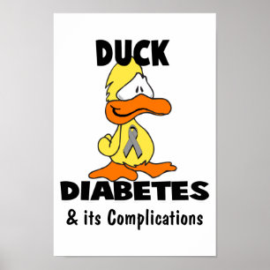 Poster Diabetes Duck e suas complicações