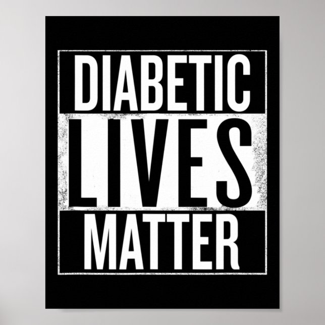 Poster Diabetes Tipo 1 E Tipo 2 (Frente)