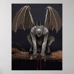 Pôster Diabo do jérsei
