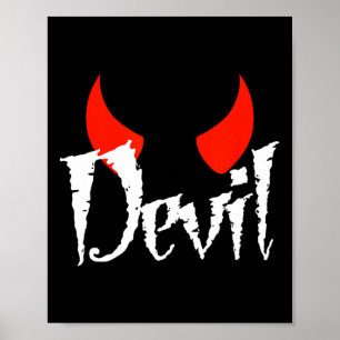 Poster Diabo Halloween Matando Casal 1