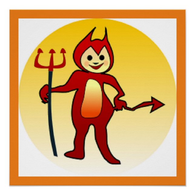 PÔSTER DIABO "HELLOWEEN" (Frente)