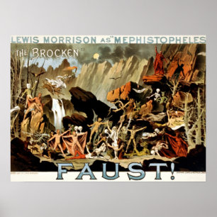 Poster Diabos e Faust