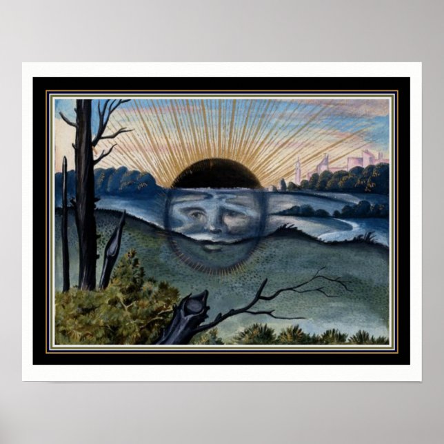 Poster Diagrama de Alquimia Delta do Nilo 16x20 (Frente)