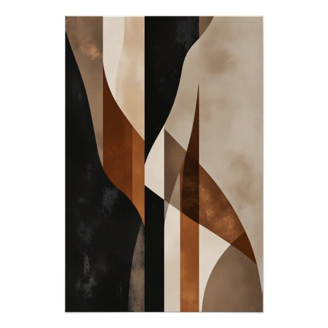 Pôster Diálogos Abstratos (Frente)