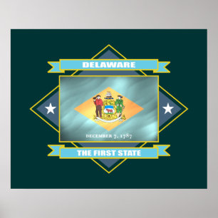Poster Diamante de Delaware