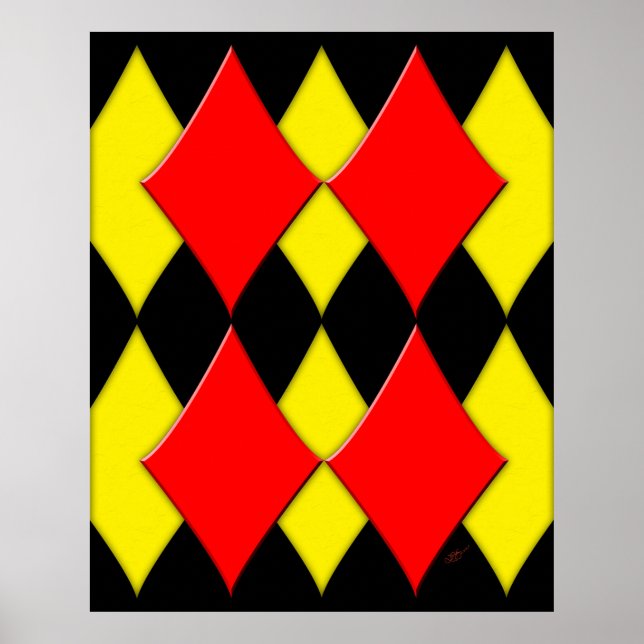 Pôster Diamantes (Frente)