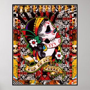 Pôster Diâmetro De Los Muertos