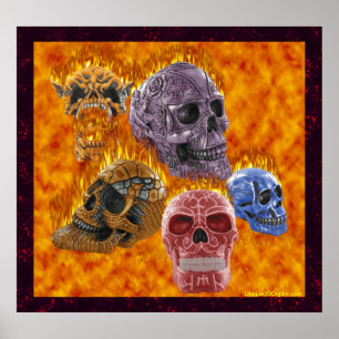 Pôster Diâmetro de Los Muertos