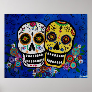 PÔSTER DIÂMETRO DE LOS MUERTOS SÓCIO