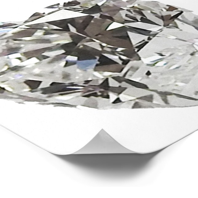 Poster Diamond Heart (Borda)