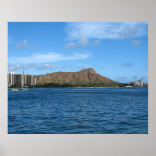 Pôster Diamondhead Oahu Havaí